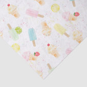 Fun Summer Ice Cream Birthday Party Tissuepapier (Detail)