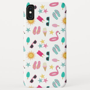 Fun Summer Pattern iPhone XS Max Hoesje
