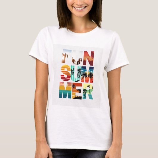 fun summer t-shirt (Voorkant)