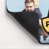 Fun Super Rad Dad Superheld Comic Monogram & Foto Muismat (Hoek)