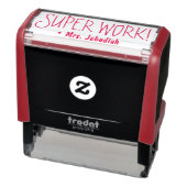 Fun "SUPER WORK!" + Rubber Stempel Tutor (Product)