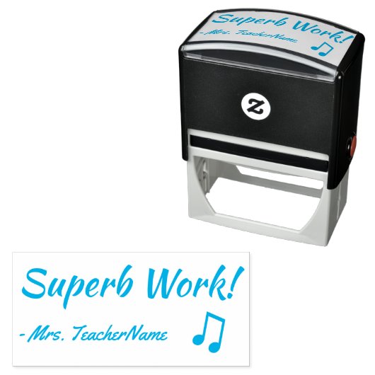 Fun "Superb Work!" + Rubber Stempel Tutor (In situ)