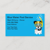 Fun Swimming Pool Service New Visitekaartje (Voorkant)