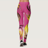 Fun Swirl Design leggings - Rose (Dos)