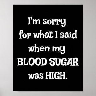 Fun T1d - Diabetes bewustzijn Poster