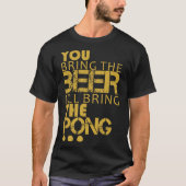 Fun t-shirt bierpong (Voorkant)