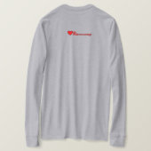 Fun, T-shirt "love running" (Design dos)