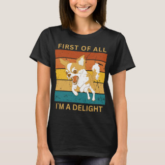 Fun T-shirt met positieve spreuk in zwart