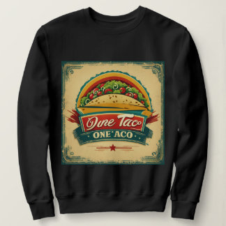Fun Taco Sweatshirt pour les amateurs de nourritur
