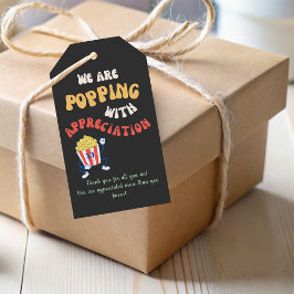 Fun Teacher Volunteer Staff Waardering Cadeaulabel