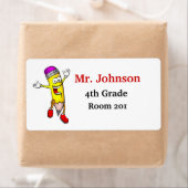 Fun Teacher's Name Tags Etiket (Insitu)
