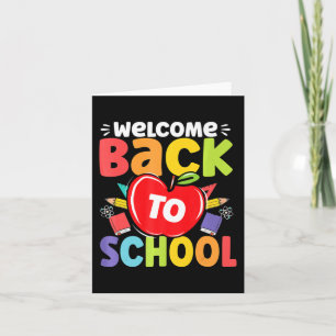Fun Teachers Studenten Welkom terug naar school Ap Kaart