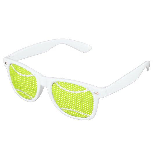 Fun Tennis Player Party Shades Lunettes de soleil (Angulaire)
