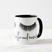 Fun Text met Eyelashes Mok (Voorkant rechts)