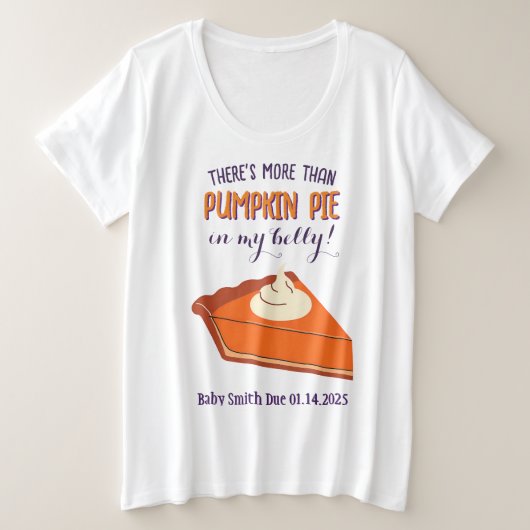 Fun Thanksgiving Faire-part de grossesse Maternité (Design devant)