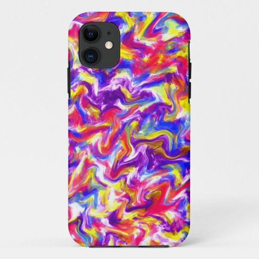 Fun Tie Dye Case-Mate iPhone Case (Achterkant)