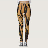 Fun Tiger Stripes Leggings (Voorkant)