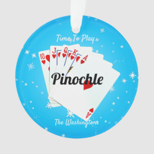 Fun Time to Play Pinochle Blue