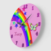 Fun Times Butterfly Grote Klok (Hoek)