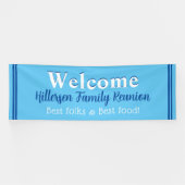 Fun Times ! Immense bannière Reunion familiale (Horizontal)