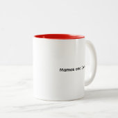 Fun Trendy Mamas and Coffee® Signature mug (Devant droit)