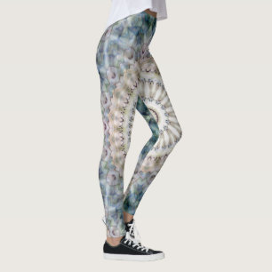 Fun Trippy Hippy Psychedelische Fractale Kaleidosc Leggings