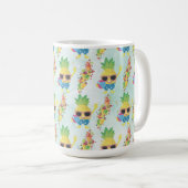 Fun Tropical Pattern Koffiemok (Voorkant rechts)