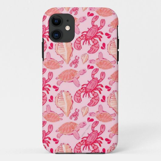 Fun Tropical Pink Case-Mate iPhone Case (Achterkant)