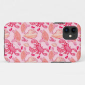 Fun Tropical Pink Case-Mate iPhone Case (Achterkant (horizontaal))