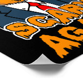 Fun Trump Halloween MAAK HALLOWEEN WEER ENG Poster (Hoek)