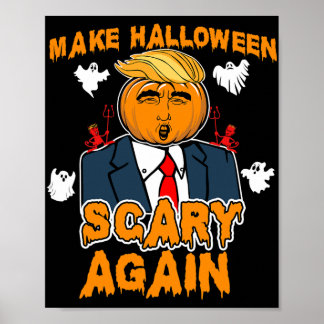 Fun Trump Halloween MAAK HALLOWEEN WEER ENG Poster