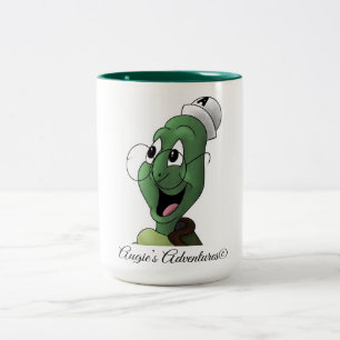 Fun turtle mok! tweekleurige koffiemok