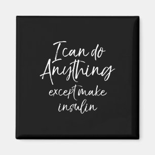 Fun Type 1 Diabetes voor Vrouwen Diabetische Gift Magneet