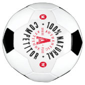 Fun  Type Stijlvol design Voetbal (Gedraaid)