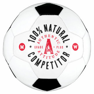 Fun Type Stijlvol design Voetbal