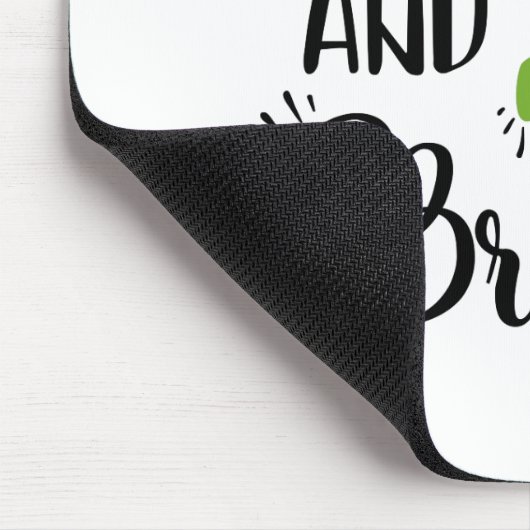 Fun Typography Kerstmis Muismat (Hoek)