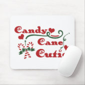 Fun Typography Kerstmis Muismat (Met muis)