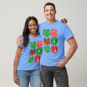 Fun Ugly KerstSweaters Holiday Pattern T-shirt (Unisex)