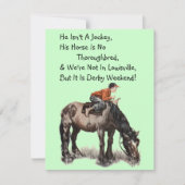 Fun Uitnodiging tot gastland van een Ky Kentucky D (Voorkant)