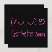 Fun unicode rose obtenir une meilleure carte (Devant / Derrière)