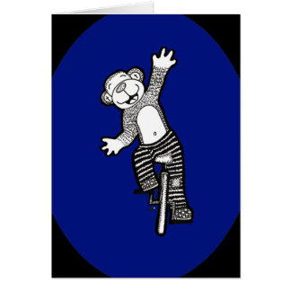 Fun Unicycle Monkey