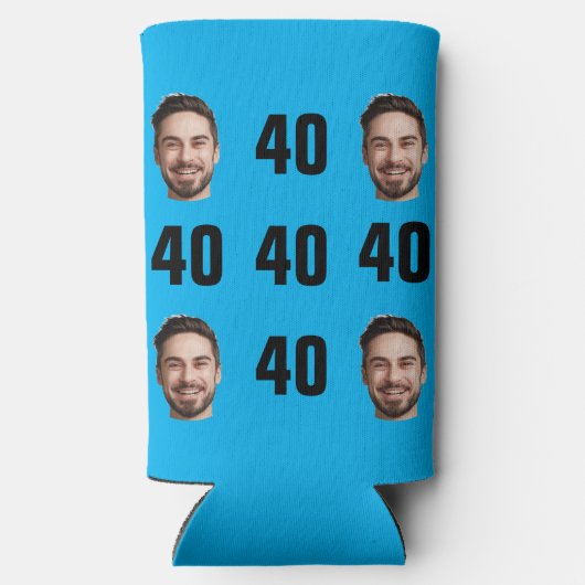 Fun Unique 40th Birthday Photo Cool Retro (Achterkant)