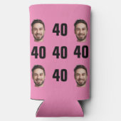 Fun Unique 40th Birthday Photo Cool Retro (Achterkant)