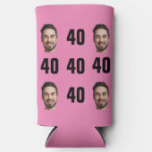 Fun Unique 40th Birthday Photo Cool Retro (Voorkant)