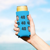 Fun Unique 40th Birthday Photo Cool Retro