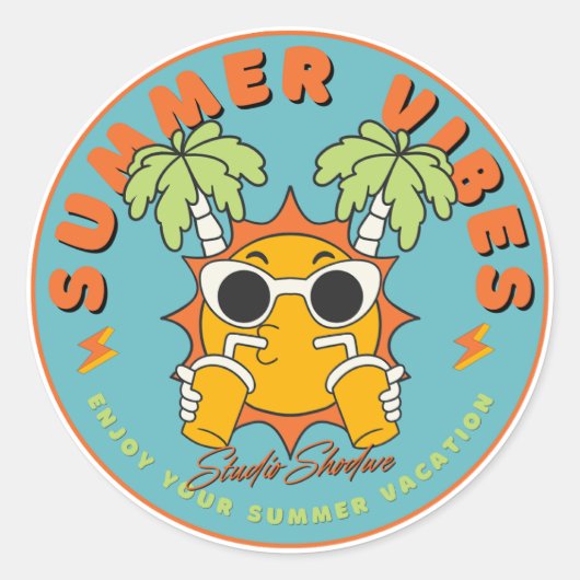 Fun Vibes Sticker (Voorkant)