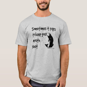Fun Vist Quote Keep Mouth Koud T-Shirt