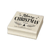 Fun voor "pretkerst" 	rubberstempel (Stempel)