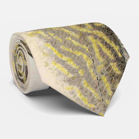 Fun Walleye Pike Stropdas (Opgerold)