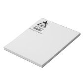 Fun wat er gebeurt in Camping Gets die over lachen Notitieblok (Gedraaid)